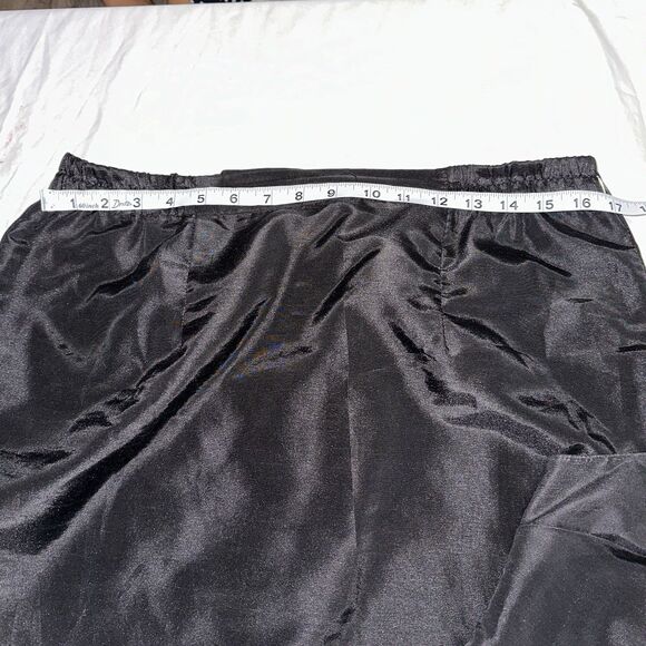 Tally Taylor Paris Rome Women's 2 Pc Skirt Top Size 14 Black Sleeveless Cocktail - Picture 3 of 7